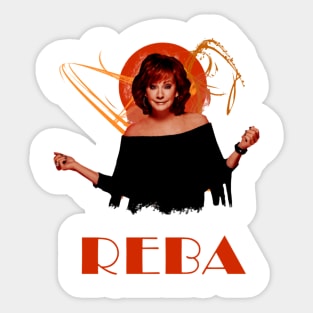 Reba mc Sticker